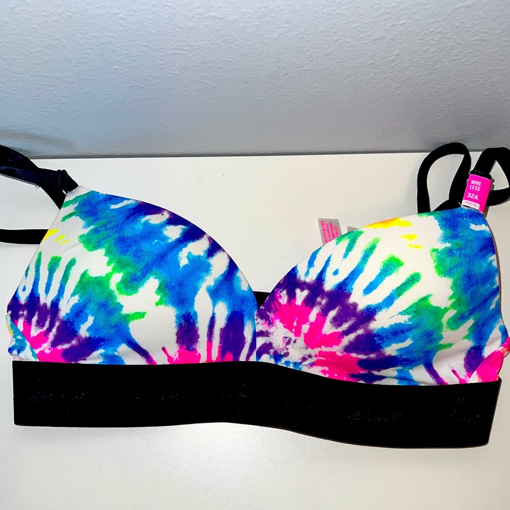 PINK Victoria's Secret Tie-Dye Bra